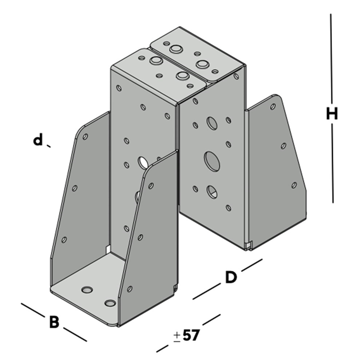 balkdrager gbs dubbel sv balkdrager gbs dubbel sv