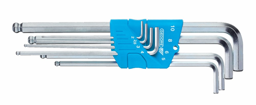Stiftsleutelset M.Kogelkop Gedore - H42KEL-88 8-DELIG 2.0-10MM Stiftsleutelset M.Kogelkop Gedore - H42KEL-88 8-DELIG 2.0-10MM