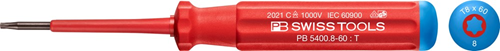 Schroevendraaier Torx Pb Swiss Tools - PB 5400.8-60 T8 Schroevendraaier Torx Pb Swiss Tools - PB 5400.8-60 T8