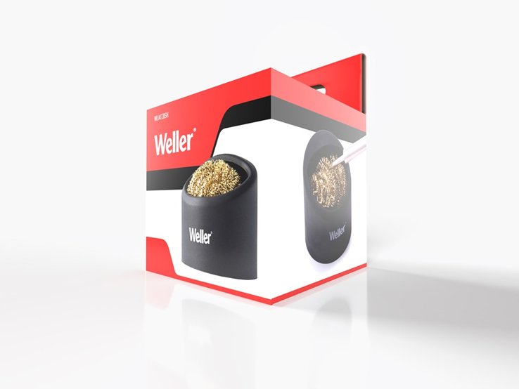 messingwol met houder weller messingwol met houder weller