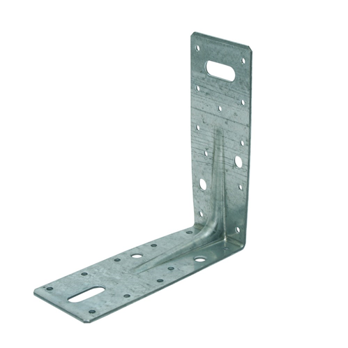 Hoekanker Met Ril Sv - 150X150X 60X 2.5MM Hoekanker Met Ril Sv - 150X150X 60X 2.5MM