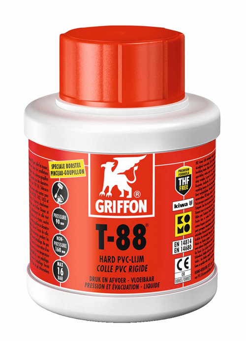 Pvc Lijm Hard Griffon - T-88 250ML Pvc Lijm Hard Griffon - T-88 250ML