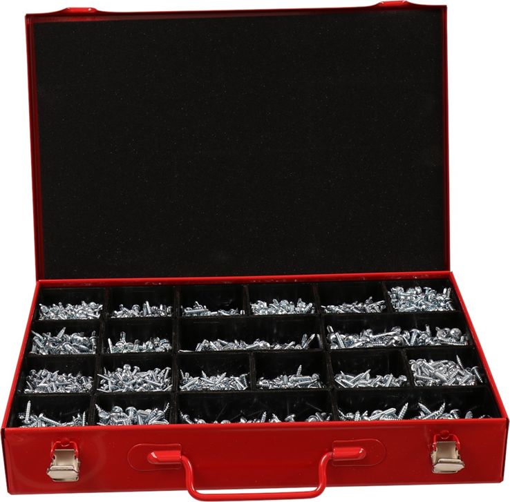 assortimentskoffer metaal rood kelfort assortimentskoffer metaal rood kelfort