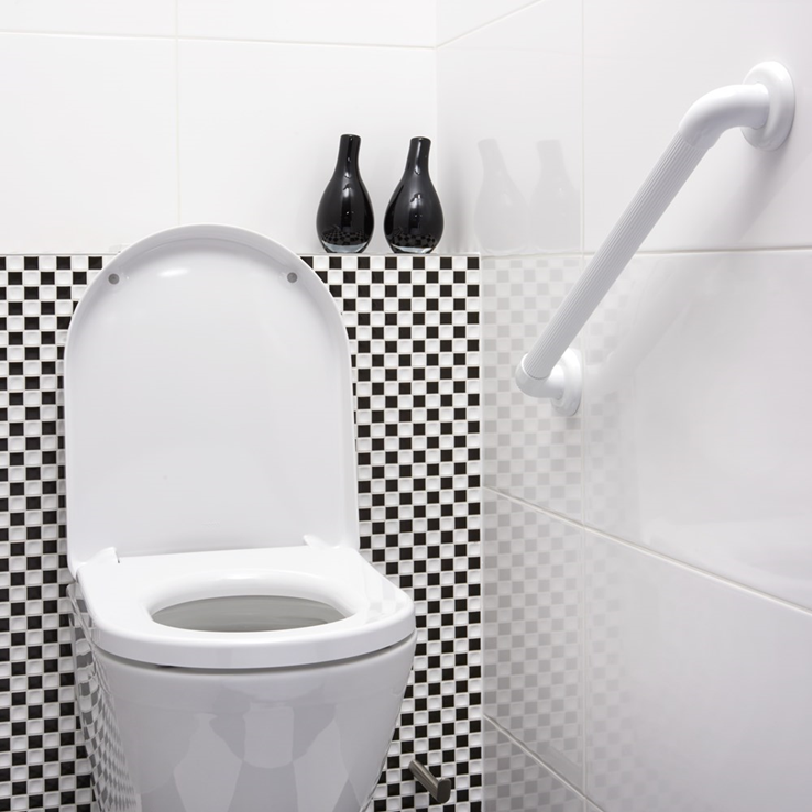 wandbeugel kunststof wit secucare wandbeugel kunststof wit secucare