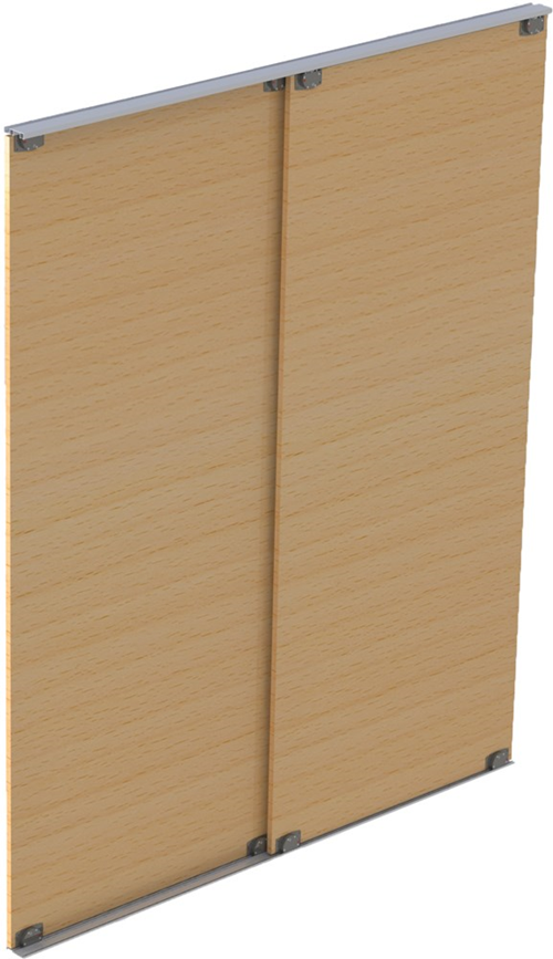 Schuifdeurbeslag Henderson - SLIDELITE 50 SL18 1800MM/2 Schuifdeurbeslag Henderson - SLIDELITE 50 SL18 1800MM/2