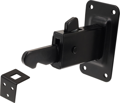 Deurvastzetter Verzinkt Zwart Oxloc - WANDMODEL 230X60X160MM (LxBxH) Deurvastzetter Verzinkt Zwart Oxloc - WANDMODEL 230X60X160MM (LxBxH)