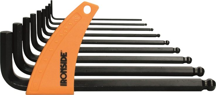 inbussleutelset kogel metrisch ironside inbussleutelset kogel metrisch ironside