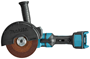 accu haakse slijper makita 150mm-11 accu haakse slijper makita 150mm-11