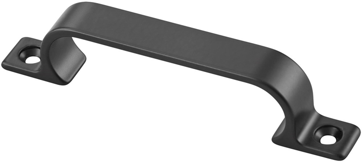 handgreep aluminium mat zwart hermeta handgreep aluminium mat zwart hermeta