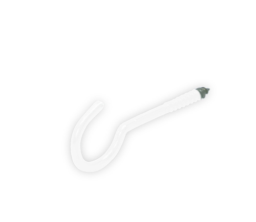 Schroefhaak Houtdraad Wit Epw - 3.20X40X12MM Schroefhaak Houtdraad Wit Epw - 3.20X40X12MM