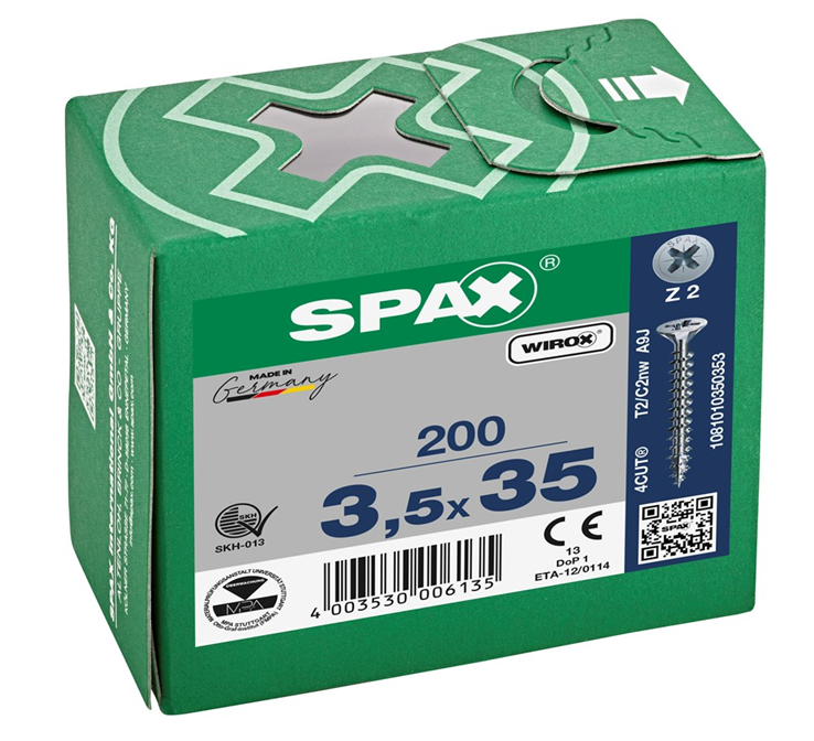 spaanplaatschroef wirox spax spaanplaatschroef wirox spax