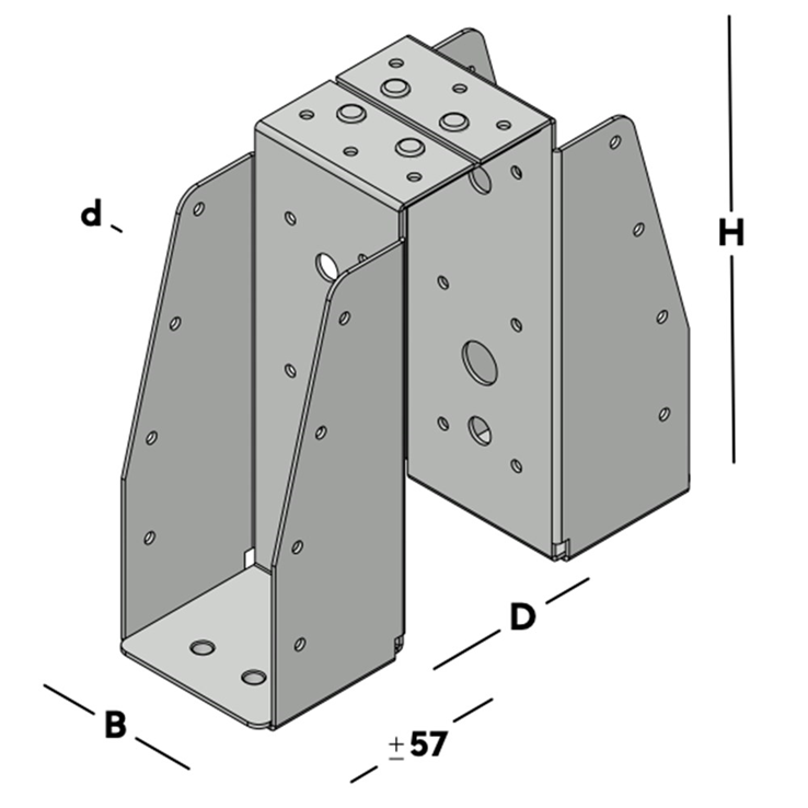 balkdrager gbs dubbel sv balkdrager gbs dubbel sv