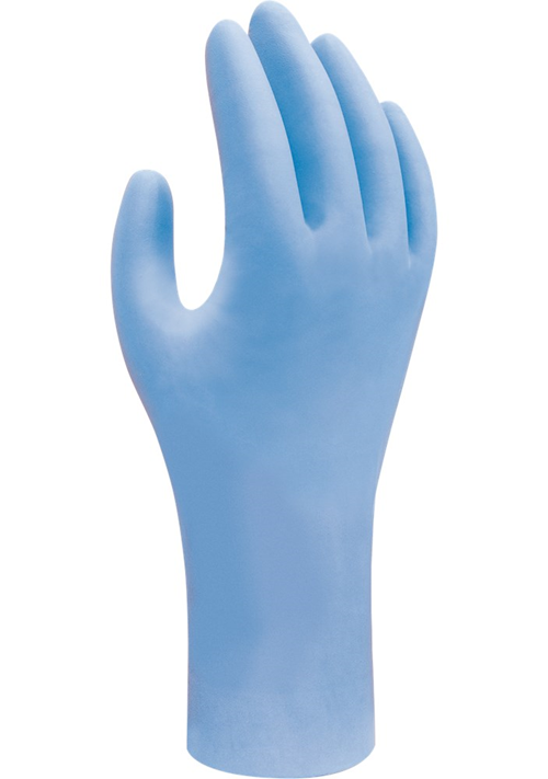 Handschoenen Wegwerp Showa - 7502PF BLAUW M Handschoenen Wegwerp Showa - 7502PF BLAUW M