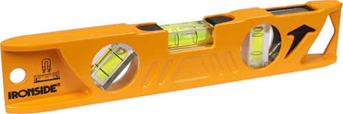 Waterpas Magnetisch Alu Ironside - 250MM TORPEDOMODEL Waterpas Magnetisch Alu Ironside - 250MM TORPEDOMODEL