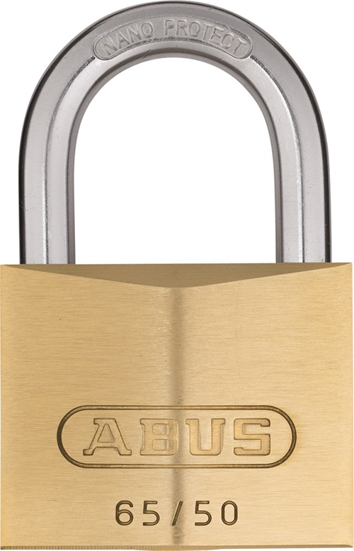 Hangslot Messing Abus - 65/50 GL/KA505 Hangslot Messing Abus - 65/50 GL/KA505
