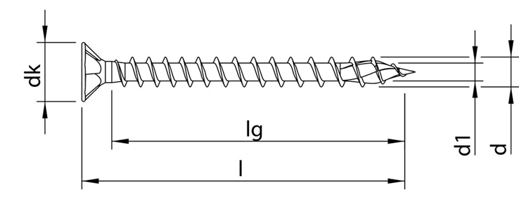 spaanplaatschroef rvs a2 heco spaanplaatschroef rvs a2 heco