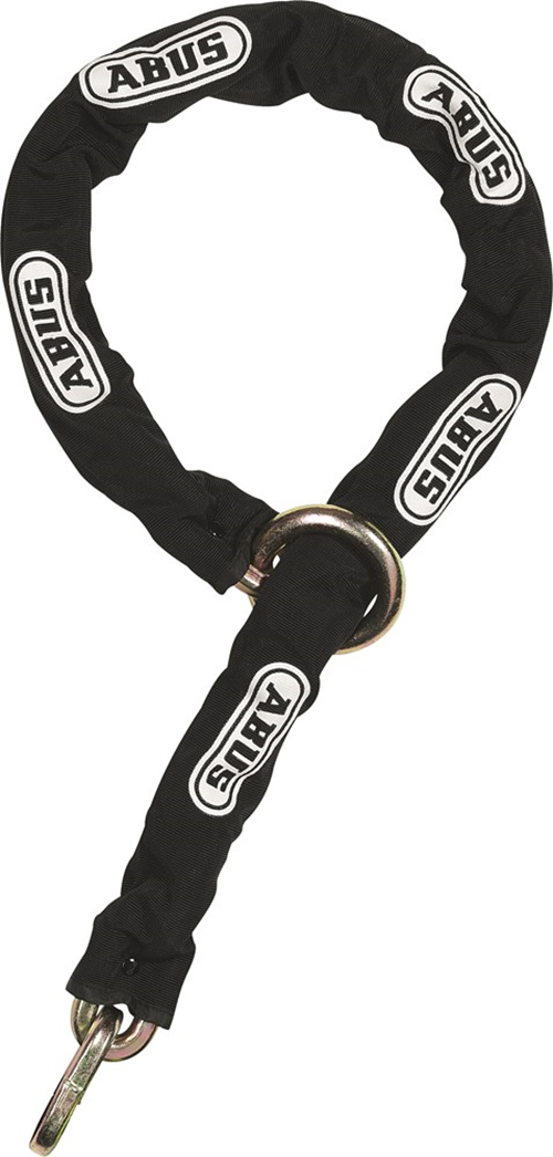Veiligheidsketting Met Ring Abus - 12KS LOOP 120CM ZWART Veiligheidsketting Met Ring Abus - 12KS LOOP 120CM ZWART