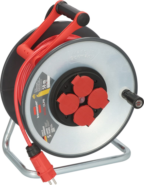 Kabelhaspel Polyurethaan Brennenstuhl - 3X1.50MM2  50M  IP44 Kabelhaspel Polyurethaan Brennenstuhl - 3X1.50MM2  50M  IP44