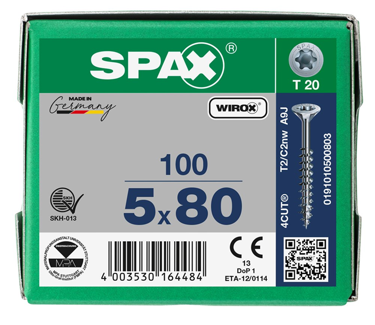 spaanplaatschroef wirox spax spaanplaatschroef wirox spax