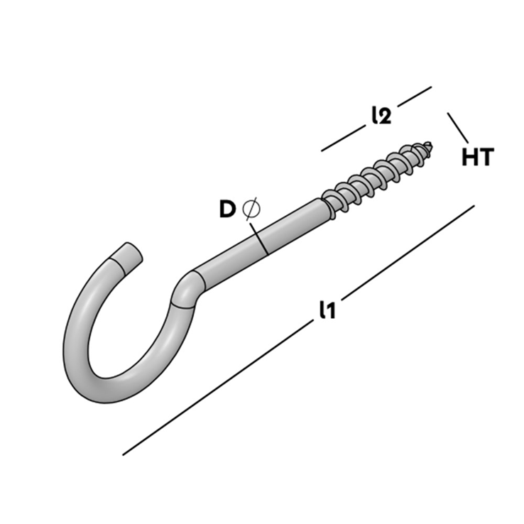 schroefhaak houtdraad wit epw schroefhaak houtdraad wit epw