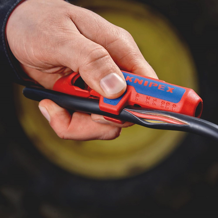 kabelontmantelingsmes ergostrip knipex kabelontmantelingsmes ergostrip knipex