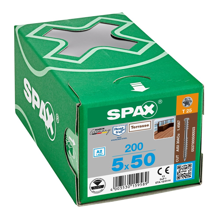 vlonderschroef rvs a2 spax vlonderschroef rvs a2 spax