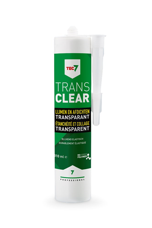 Afdichtingskit Tec7 - TRANS CLEAR 310ML Afdichtingskit Tec7 - TRANS CLEAR 310ML