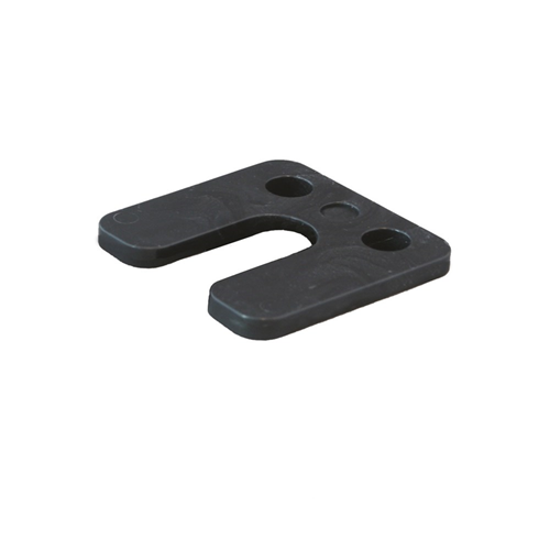 Hogedrukplaat Abs -  70X 70X 5MM ZWART Hogedrukplaat Abs -  70X 70X 5MM ZWART