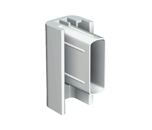 Eindkap Kunststof Artiteq - CLICK WIT Eindkap Kunststof Artiteq - CLICK WIT