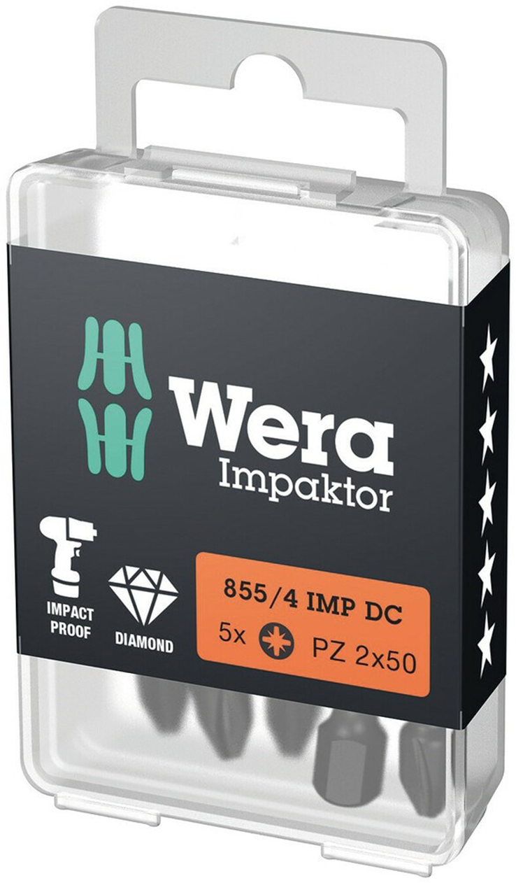 schroefbit lang pozidriv wera impaktor schroefbit lang pozidriv wera impaktor