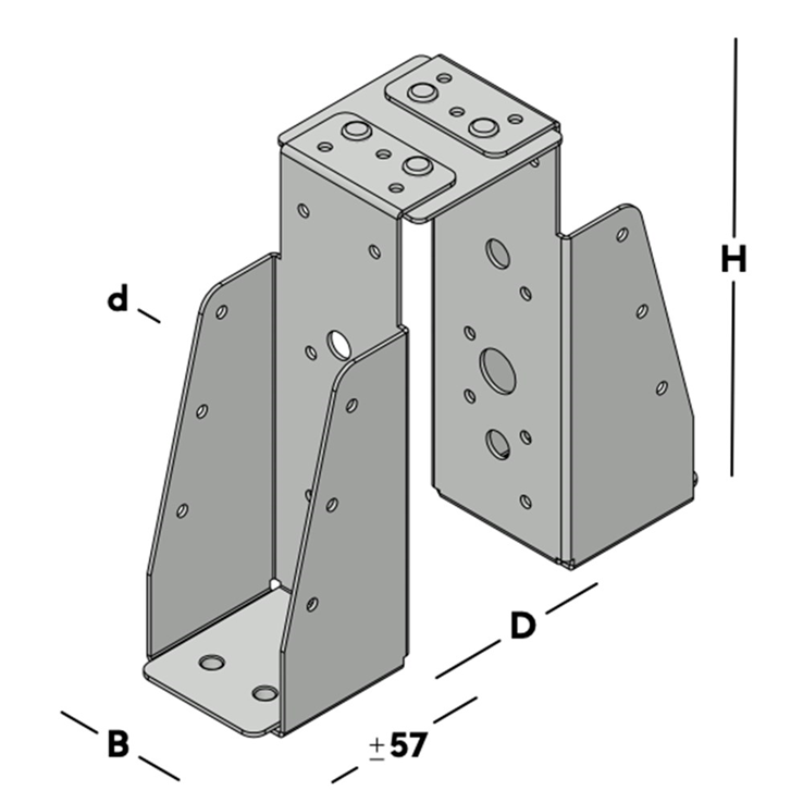 balkdrager gbs dubbel sv balkdrager gbs dubbel sv