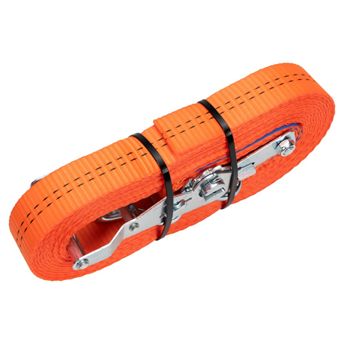 Spanband Met Ratelgesp En Haak - 35MM 6.0M KG ORANJE Spanband Met Ratelgesp En Haak - 35MM 6.0M KG ORANJE