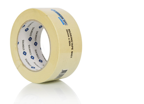 Schilderstape Crêpe - 38MM 50M CREME Schilderstape Crêpe - 38MM 50M CREME