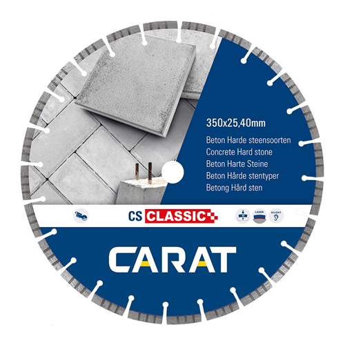 Diamantzaagblad Droog Carat Classic - CSC 350X25.40MM Diamantzaagblad Droog Carat Classic - CSC 350X25.40MM