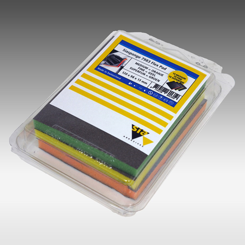 Schuurpadset Sia - 7983 FLEX 98X120MM SET à 3 ST Schuurpadset Sia - 7983 FLEX 98X120MM SET à 3 ST