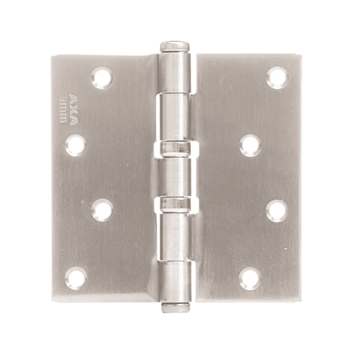 Kogellagerscharnier Rvs Axa - 1531 102X102X3.0MM Kogellagerscharnier Rvs Axa - 1531 102X102X3.0MM