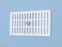 schuifrooster aluminium wit gavo-2 schuifrooster aluminium wit gavo-2