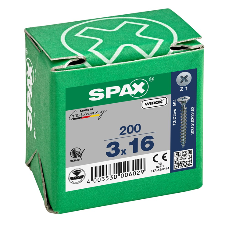 spaanplaatschroef wirox spax spaanplaatschroef wirox spax