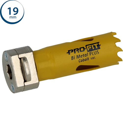 Gatzaag Bimetal Plus Variable Profit - Ø 19X38MM CLICK&DRILL HEX 8MM Gatzaag Bimetal Plus Variable Profit - Ø 19X38MM CLICK&DRILL HEX 8MM