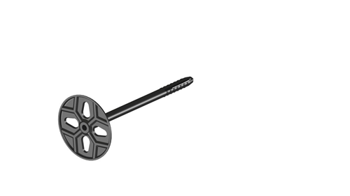 Uni-Flexplug Nylon - 140MM Ø8MM ZWART Uni-Flexplug Nylon - 140MM Ø8MM ZWART