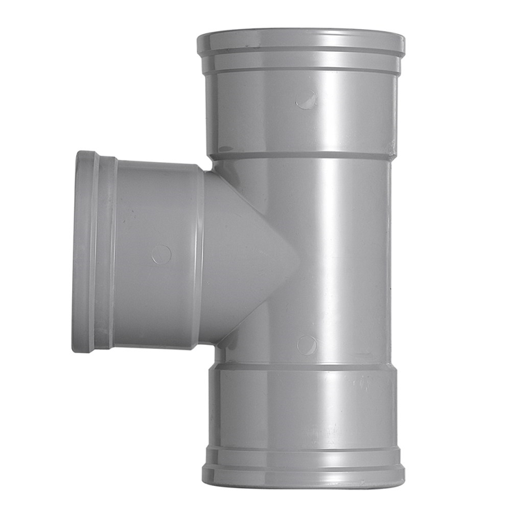 T-stuk pvc grijs rwa T-stuk pvc grijs rwa