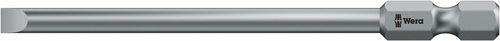 Schroefbit Lang Gleufkop Wera - 800/4Z SL1.0X6.0MM 50MM 1/4'' Schroefbit Lang Gleufkop Wera - 800/4Z SL1.0X6.0MM 50MM 1/4''