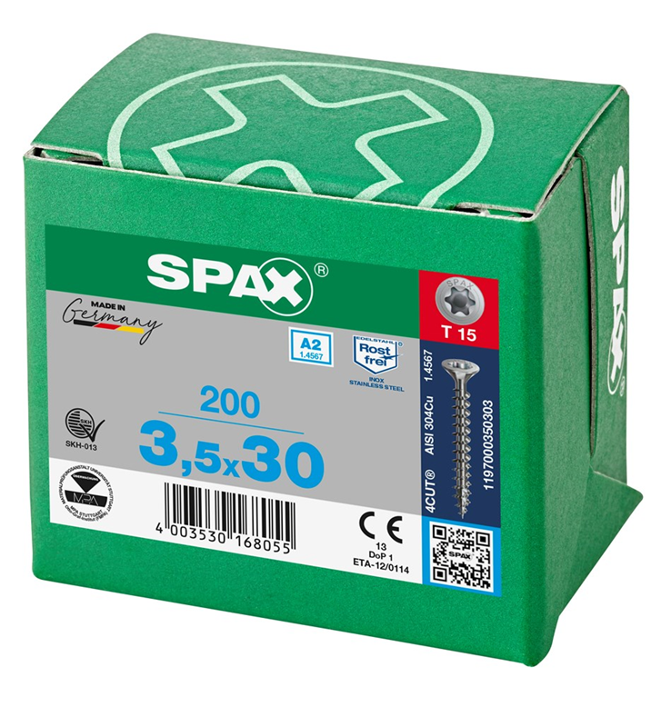 spaanplaatschroef rvs a2 spax spaanplaatschroef rvs a2 spax