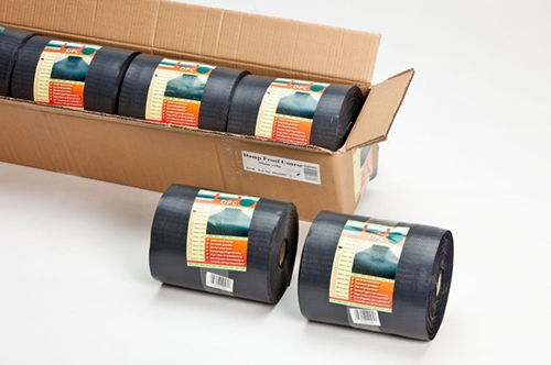 Dpc Folie Gewafeld Zwart -  100MM 50M 300µm Dpc Folie Gewafeld Zwart -  100MM 50M 300µm
