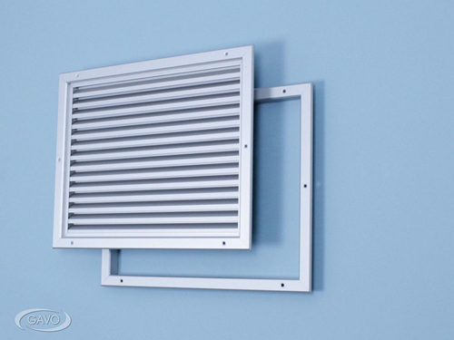 Deurrooster Aluminium Geanodiseerd Gavo - 425X 77MM (BXH) Deurrooster Aluminium Geanodiseerd Gavo - 425X 77MM (BXH)