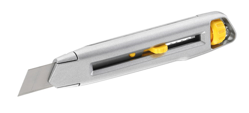 Afbreekmes Stanley - INTERLOCK 18MM 165MM GRIJS Afbreekmes Stanley - INTERLOCK 18MM 165MM GRIJS