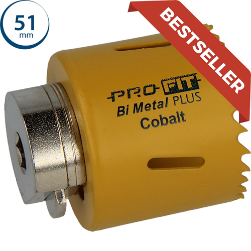Gatzaag Bimetal Plus Variable Profit - Ø 51X38MM CLICK&DRILL HEX 10MM Gatzaag Bimetal Plus Variable Profit - Ø 51X38MM CLICK&DRILL HEX 10MM