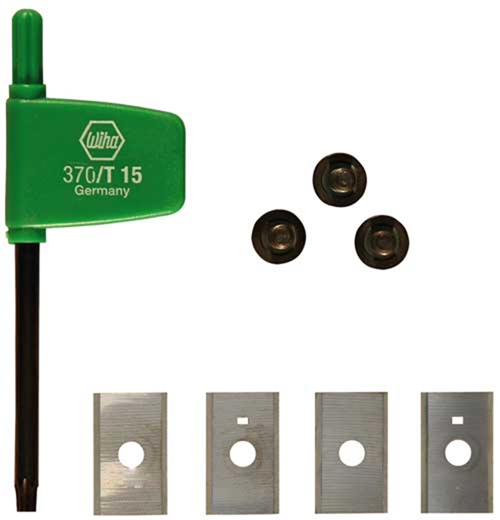 Reservemes Festool - WP 50X 5.4X1.1 SET à 4 STUKS Reservemes Festool - WP 50X 5.4X1.1 SET à 4 STUKS