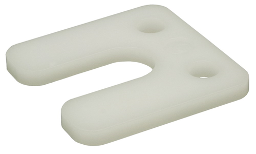 Stel/Drukplaat Kunststof - 70X70X 6MM TRANPARANT Stel/Drukplaat Kunststof - 70X70X 6MM TRANPARANT
