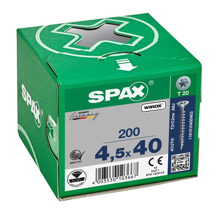 spaanplaatschroef wirox spax spaanplaatschroef wirox spax